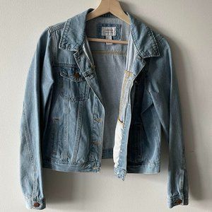 Cropped Forever 21 denim jacket